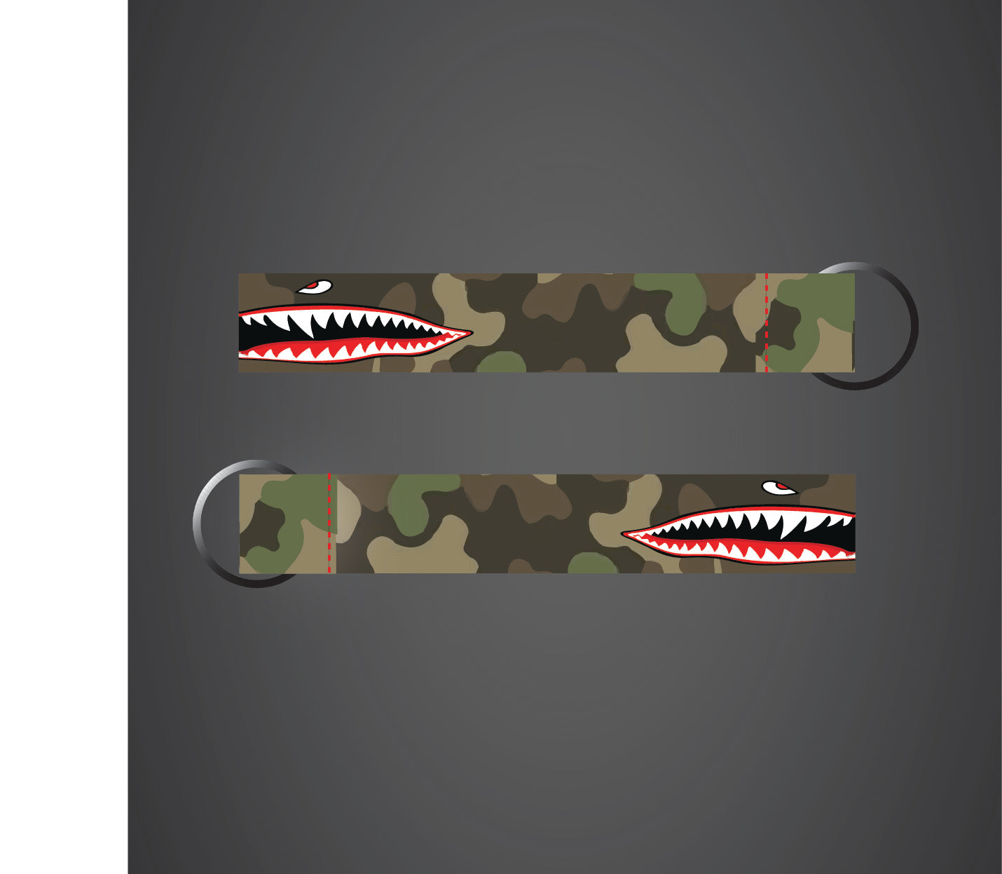 Camo Shark | Keytag
