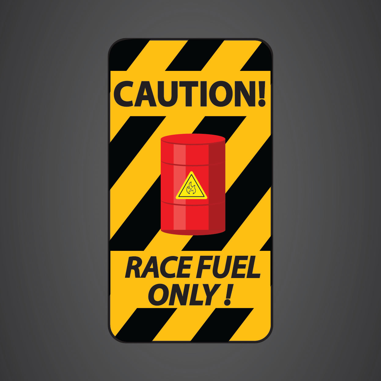 Race Fuel Only | Sticker