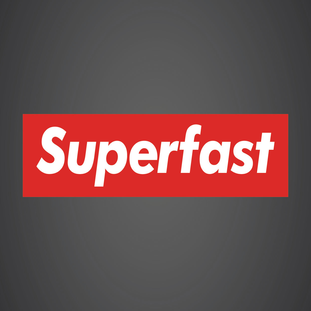 Superfast | Sticker
