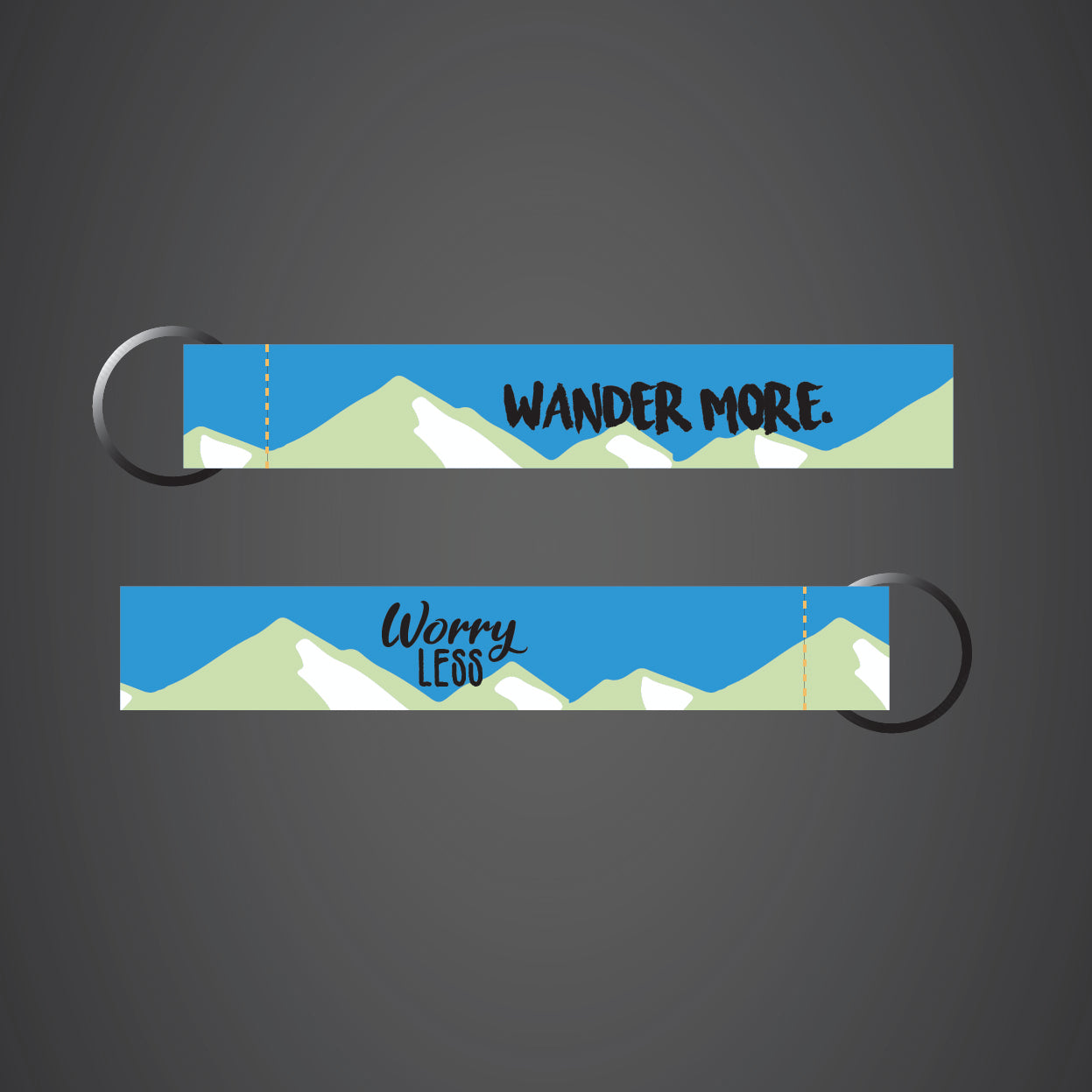 Wander More | Keytag