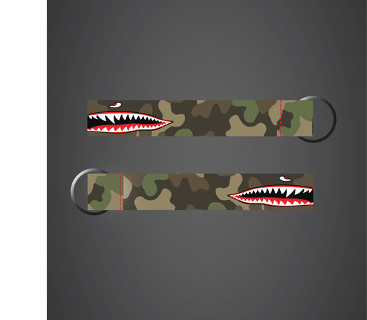 Camo Shark |  Keytag