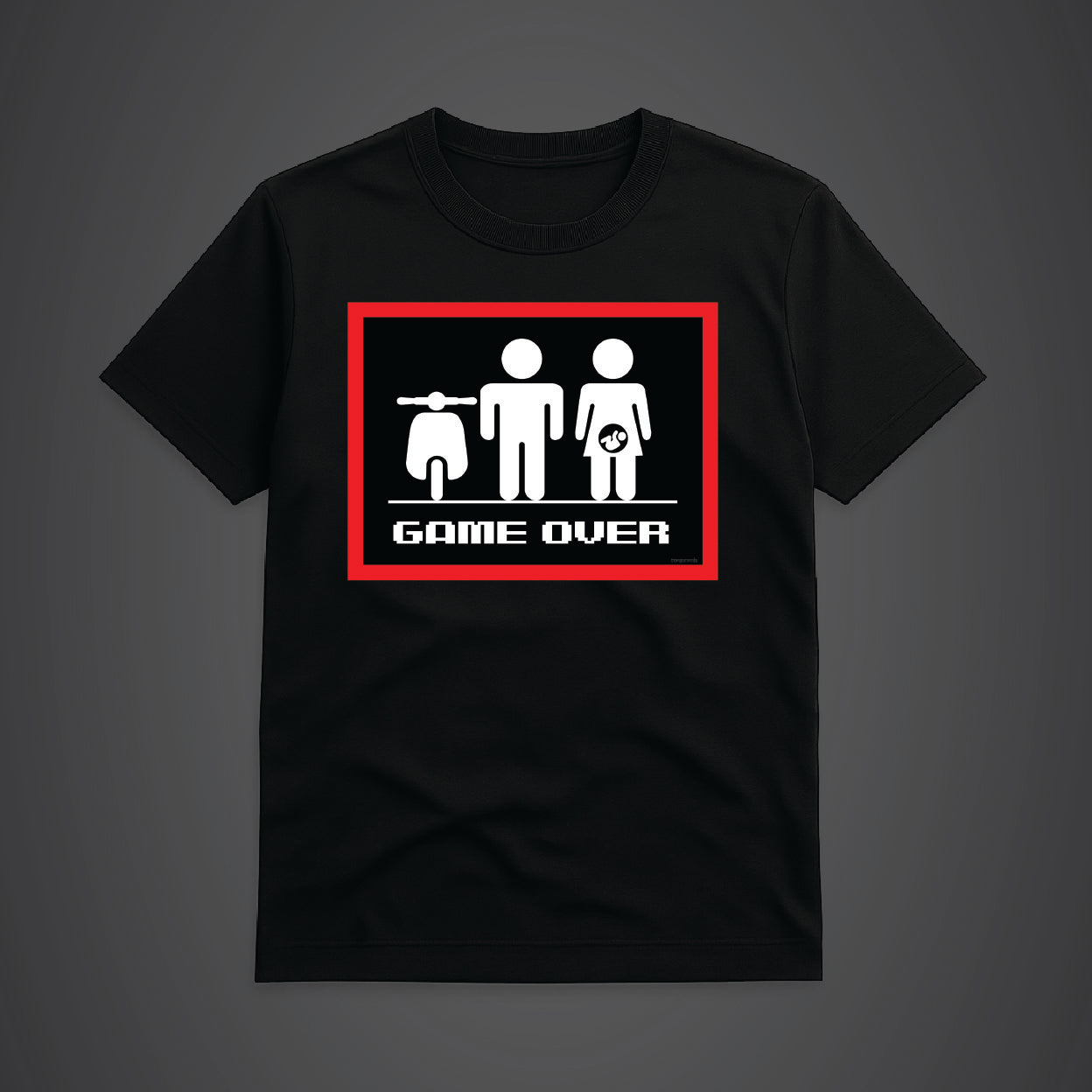 Game Over Tshirt | Black