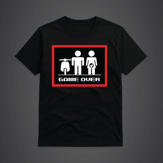 Game Over Tshirt | Black