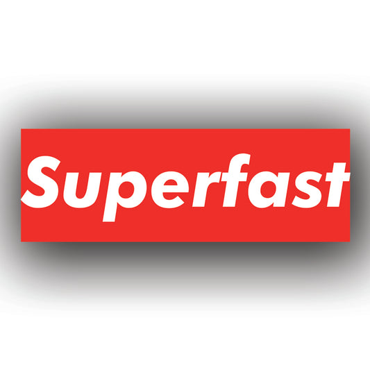 Superfast | Sticker